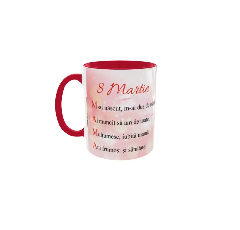 8 martie mama, cana ceramica, 330ml, model cgs1740